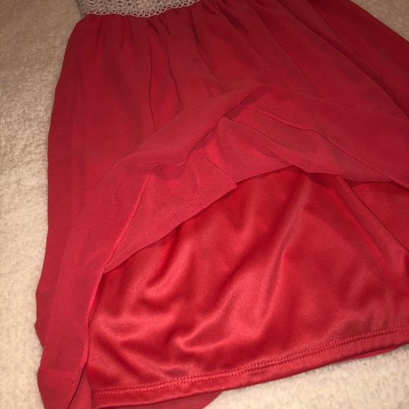 NWOT Lace/Chiffon Spring Dress - Picture 4 of 8